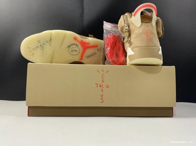 Bmlin Air British Khaki 6 Travis Retro Scott DH0690-200 Jordan 0818